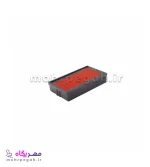 استامپ یدک مهر شاینی مدل S_400 رنگ قرمز مهر پگاه
