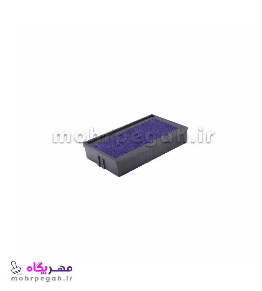 استامپ یدک مستطیل Shiny S-400 استامپ یدک مهر شاینی مدل S_400 رنگ آبی مهر پگاه