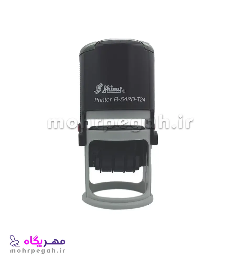 R-542D-T24-1 مهر ژلاتینی دایره ساعت و تاریخ دار Shiny R-542D-T24 - تصویر 1