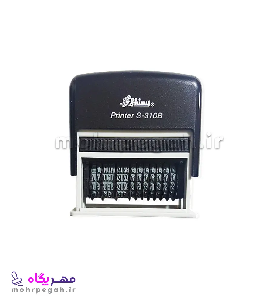Shiny S-310B مهر تاریخ و شماره با جای ژلاتین 5×49 میلی متر Shiny S-310B - تصویر 1