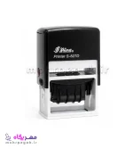 مهر ژلاتینی مستطیل تاریخ دار Shiny S-827D مهر پگاه