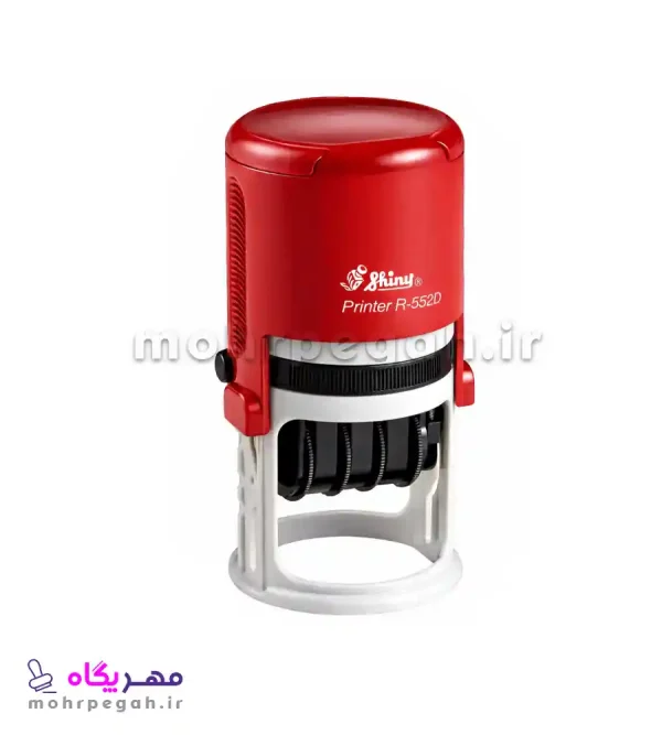 مهر ژلاتینی دایره تاریخ دار Shiny R-552D