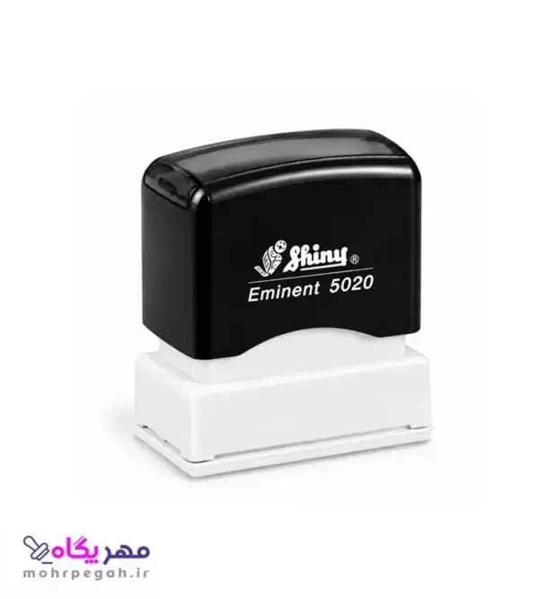 مهر لیزری شاینی مدل EK-5020 بدنه آبی مهر پگاه