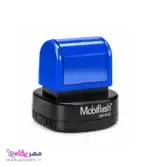 مهر لیزری موبی فلش مدل MF-r32 بدنه آبی مهر پگاه