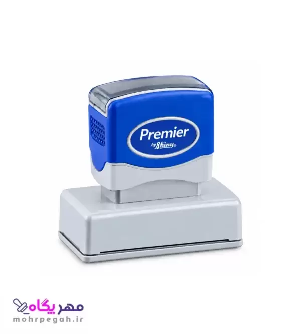 مهر لیزری شاینی مدل Ea-140 بدنه آبی مهر پگاه